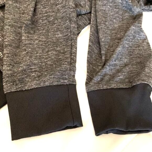 Mondetta Performance + Luxury Womens Heathered Gray Hooded Sweatshirt M - Picture 6 of 10